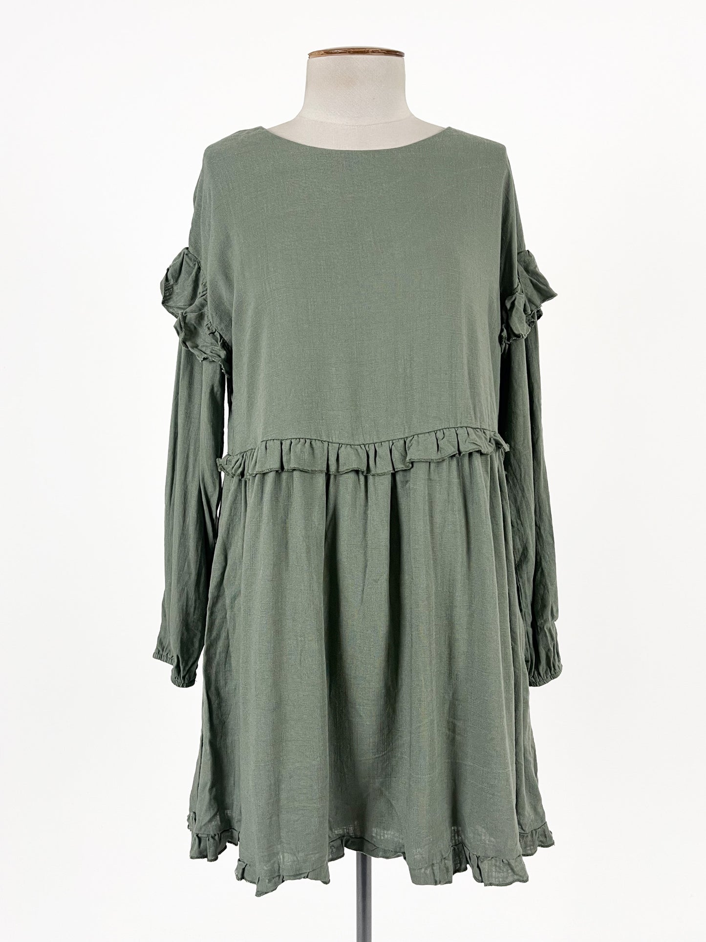 Minx & Moss | Green Casual Dress | Size 8