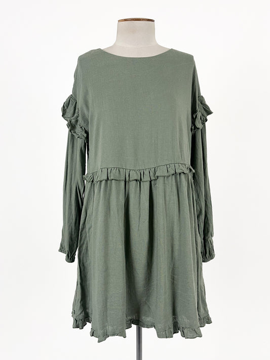 Minx & Moss | Green Casual Dress | Size 8