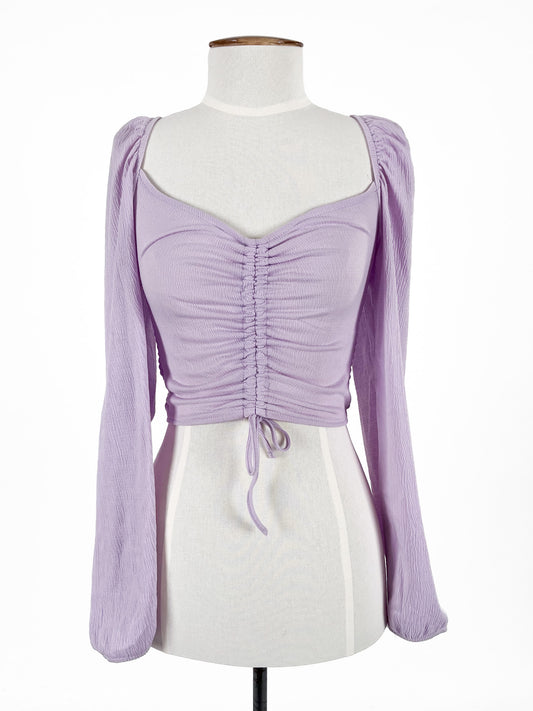 H&M | Purple Casual/Cocktail Top | Size XS