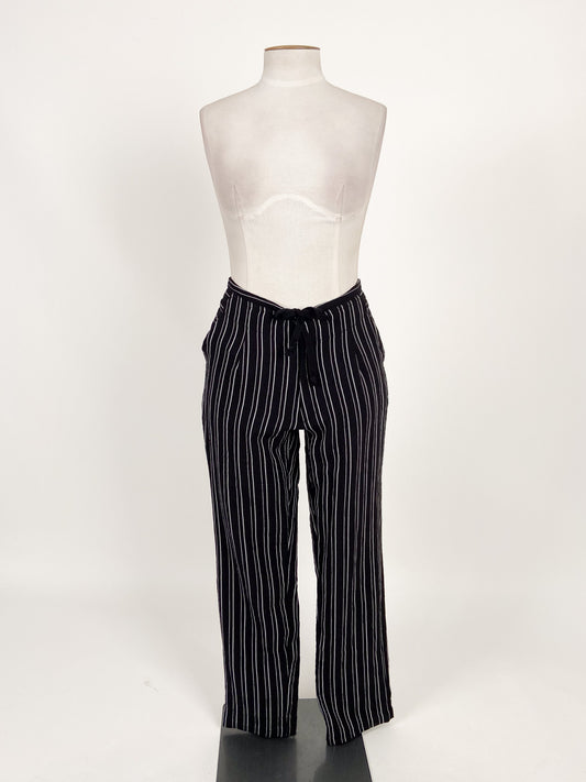 Chalk | Black Straight fit Pants | Size 10