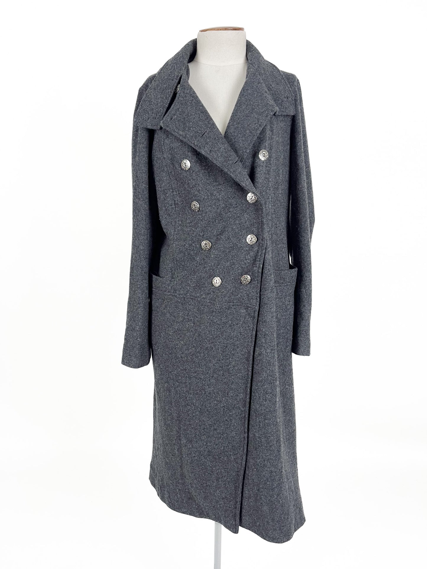 Obi New Zealand | Grey Casual Coat | Size 10
