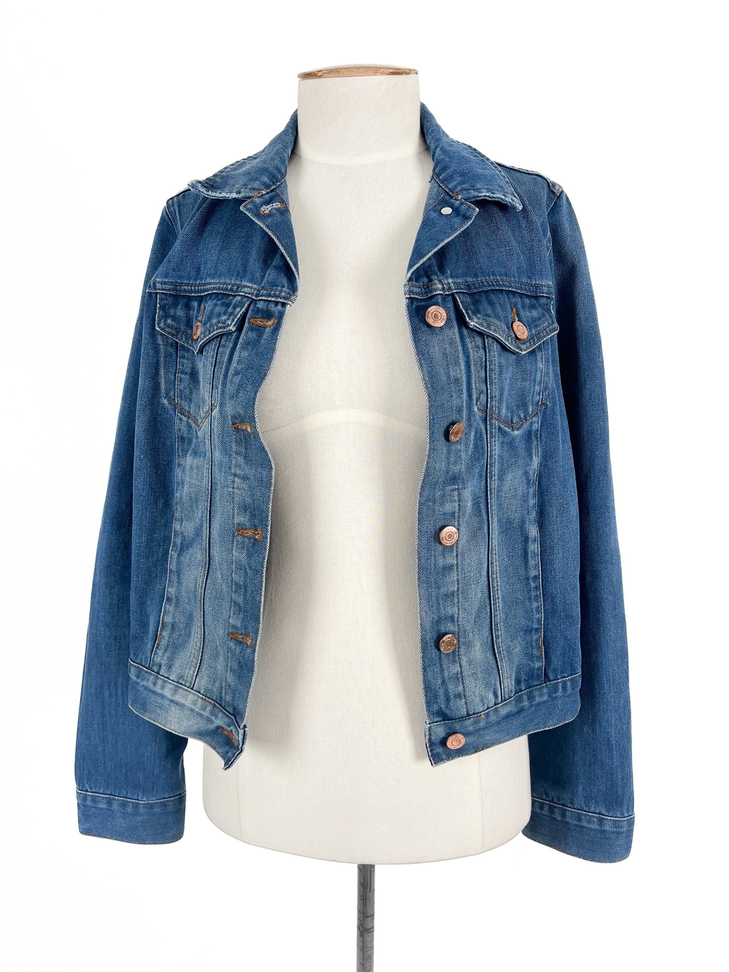 Topshop | Blue Casual Jacket | Size 8