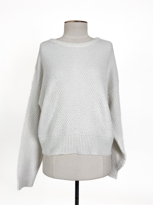 Glassons | White Casual Jumper | Size S