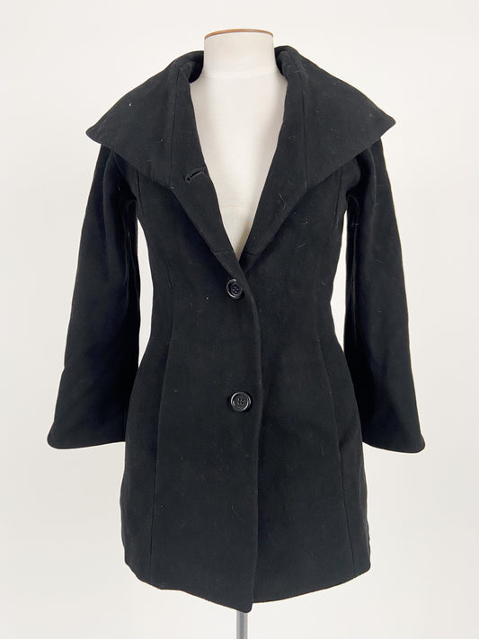 Damo | Black Workwear Coat | Size 8