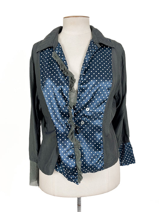 Annah. S. | Grey Casual Top | Size L