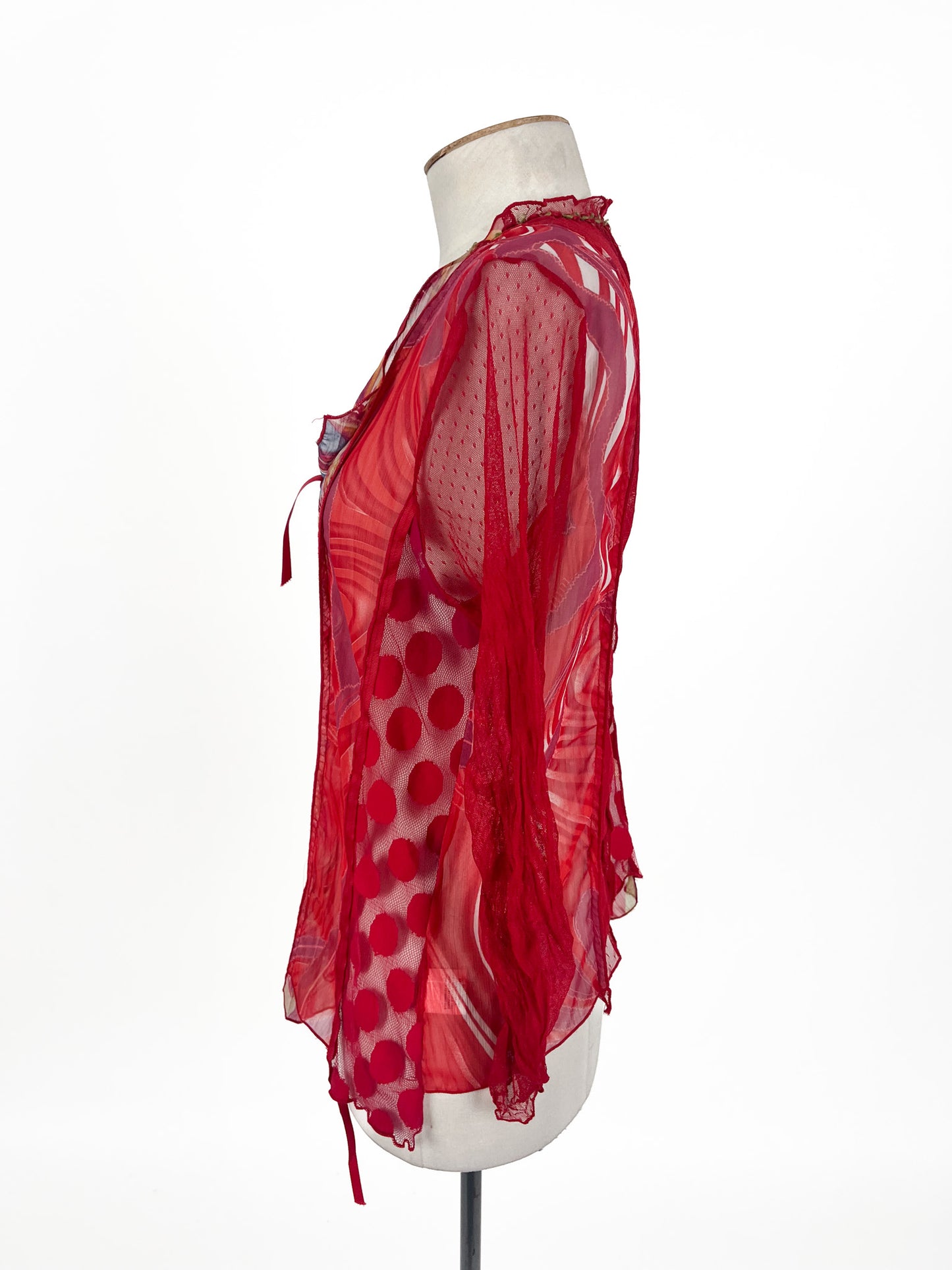 Threadz - Red Blouse (Size 8)