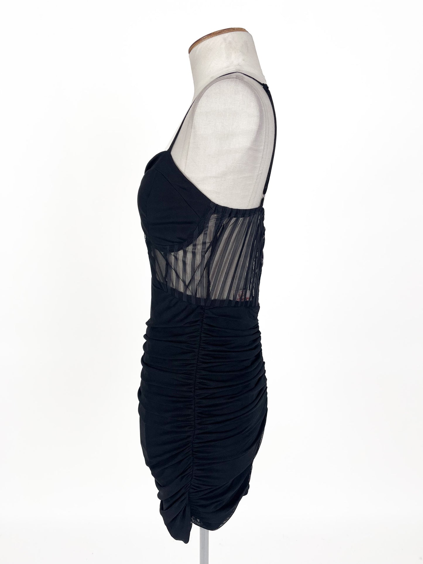 Showpo | Black Cocktail Dress | Size 12
