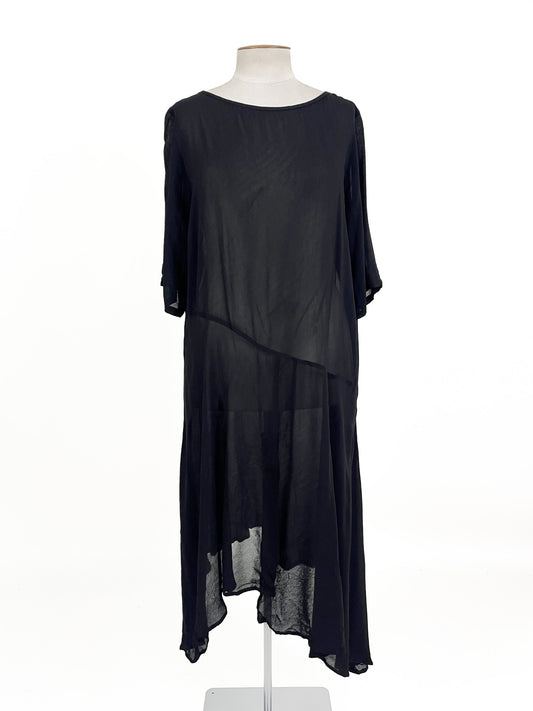 Moss Design | Black Casual/Cocktail Dress | Size 16