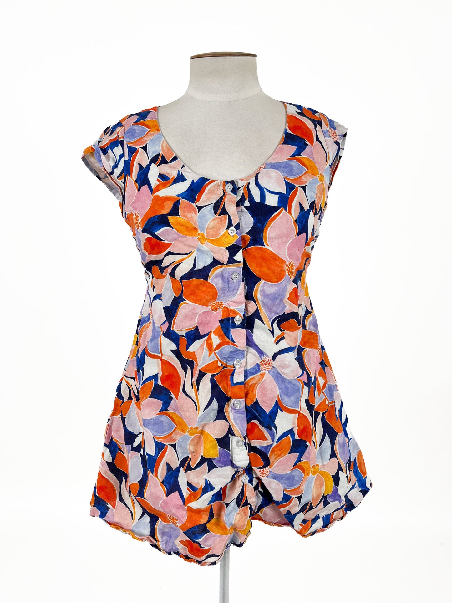Atmos & Here | Multicoloured Casual/Cocktail Dress | Size 10
