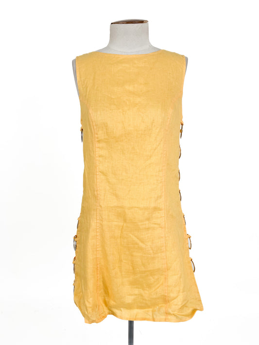 VRG GRL | Yellow Casual/Cocktail Dress | Size 10