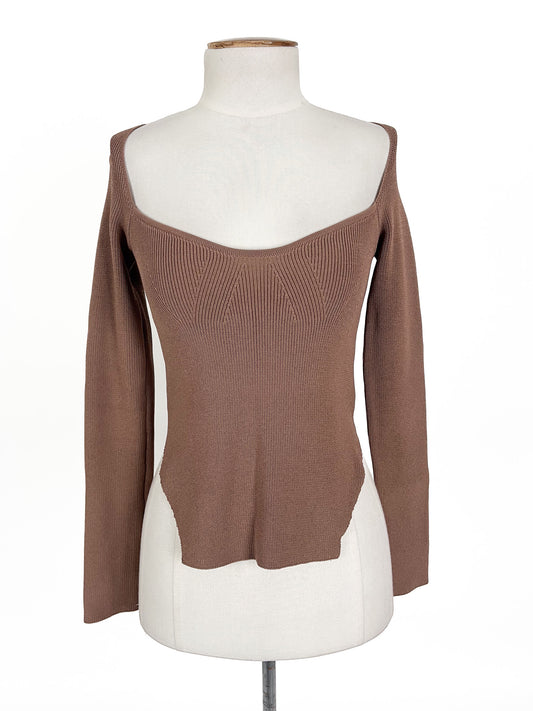 Glassons | Brown Casual/Cocktail Top | Size S
