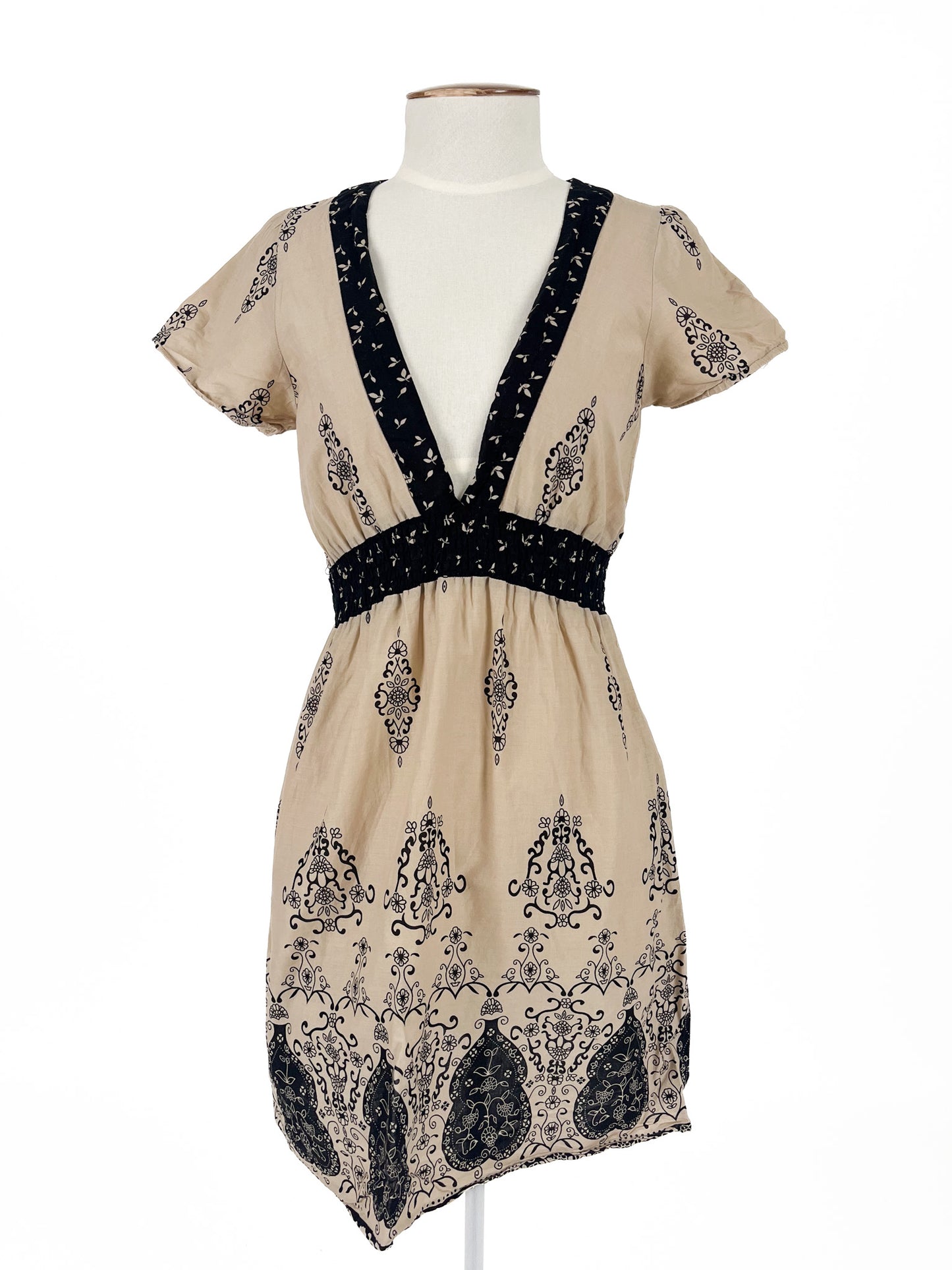SASS | Beige Casual Dress | Size 8