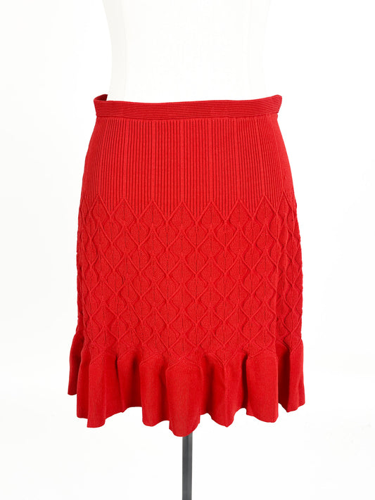Sandro Paris | Red Casual Skirt | Size 10