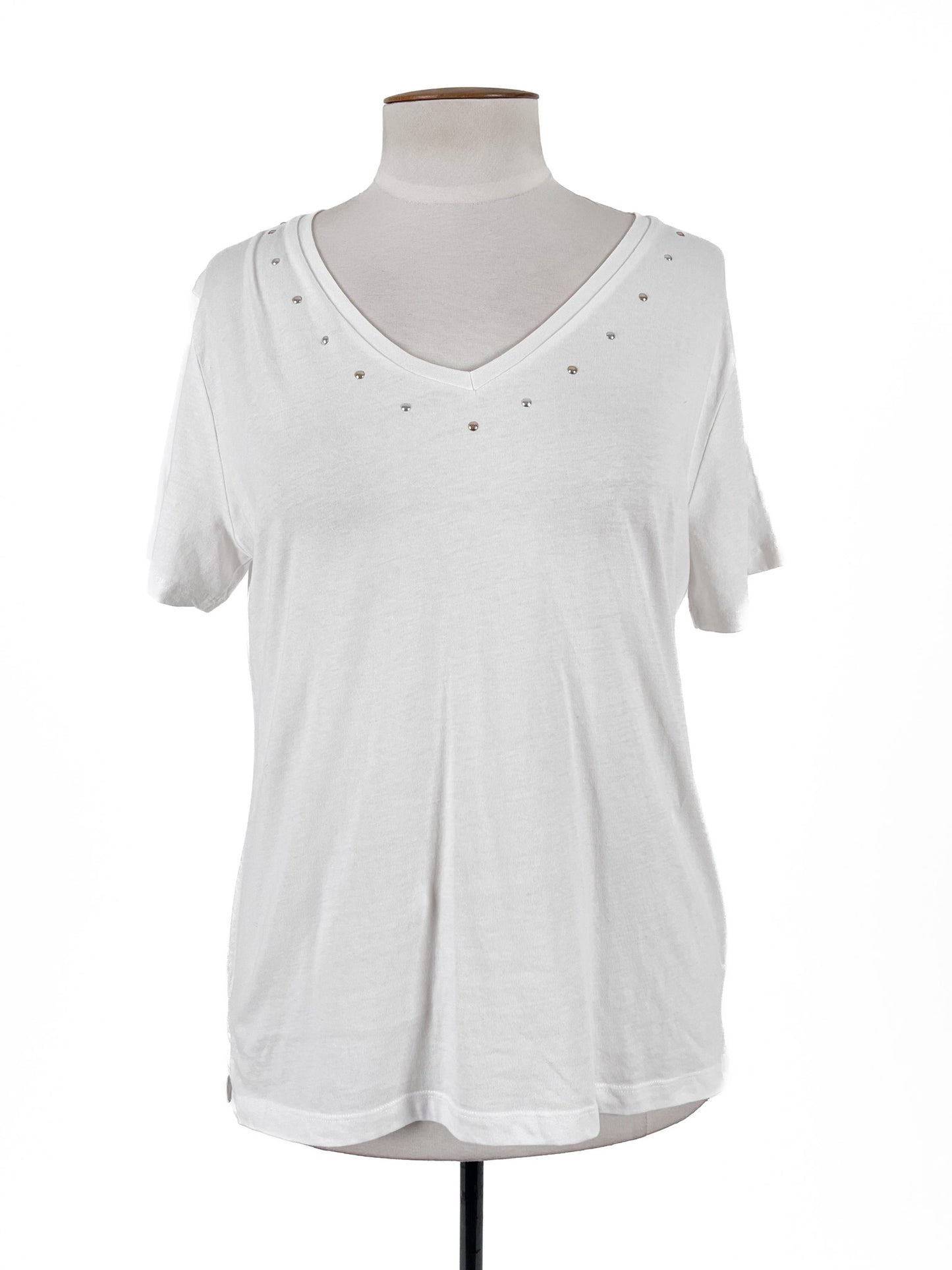 Pagani | White Casual Top | Size M