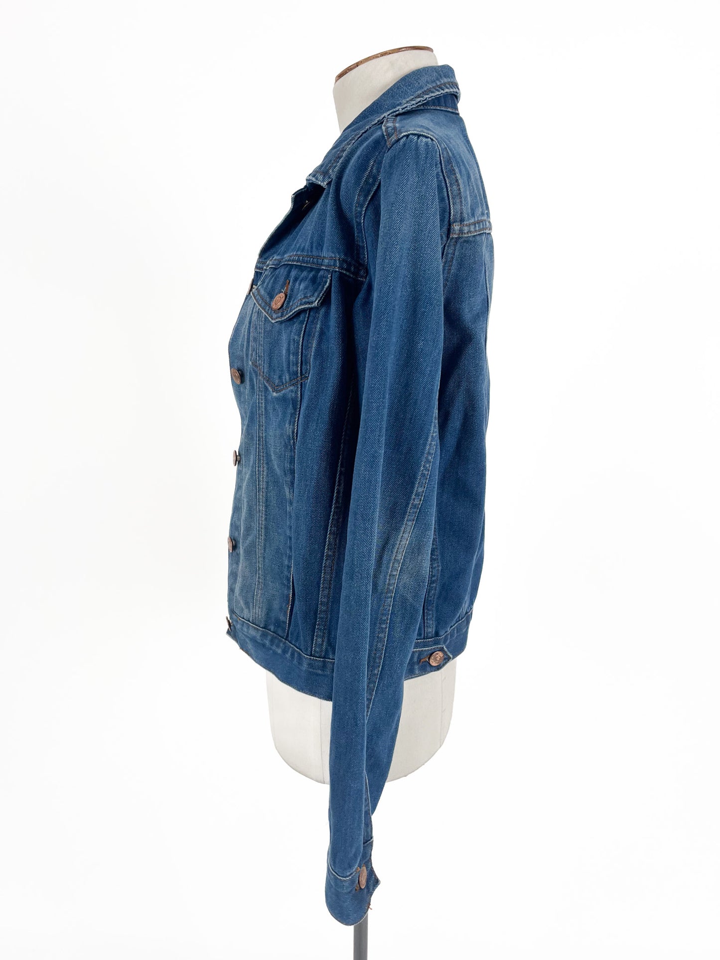 Topshop | Blue Casual Jacket | Size 8