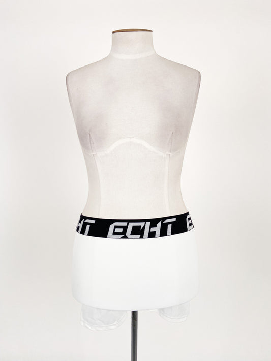 Echt | White Casual Activewear Bottom | Size L