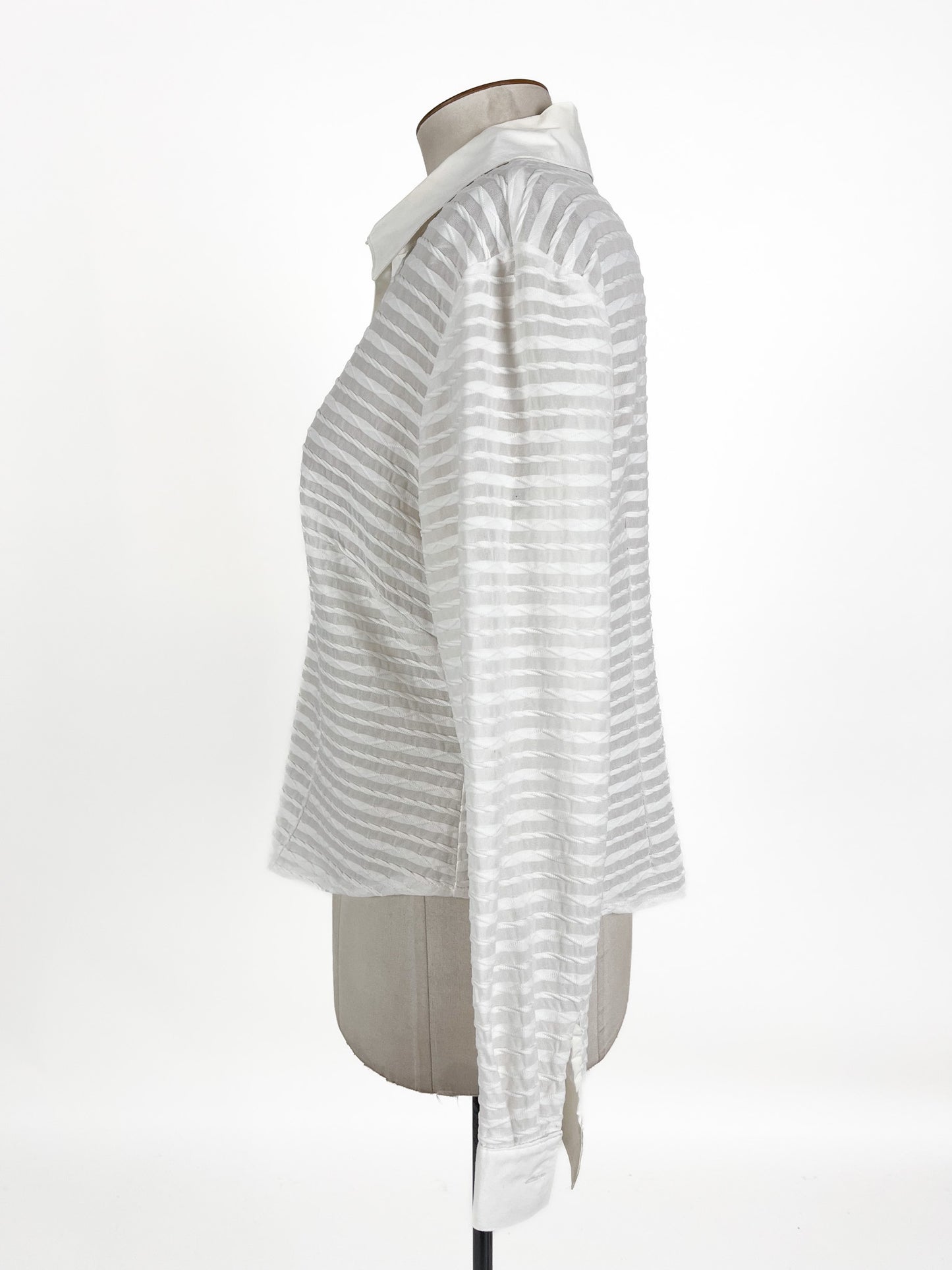 BETTY R | White Casual Top | Size 16