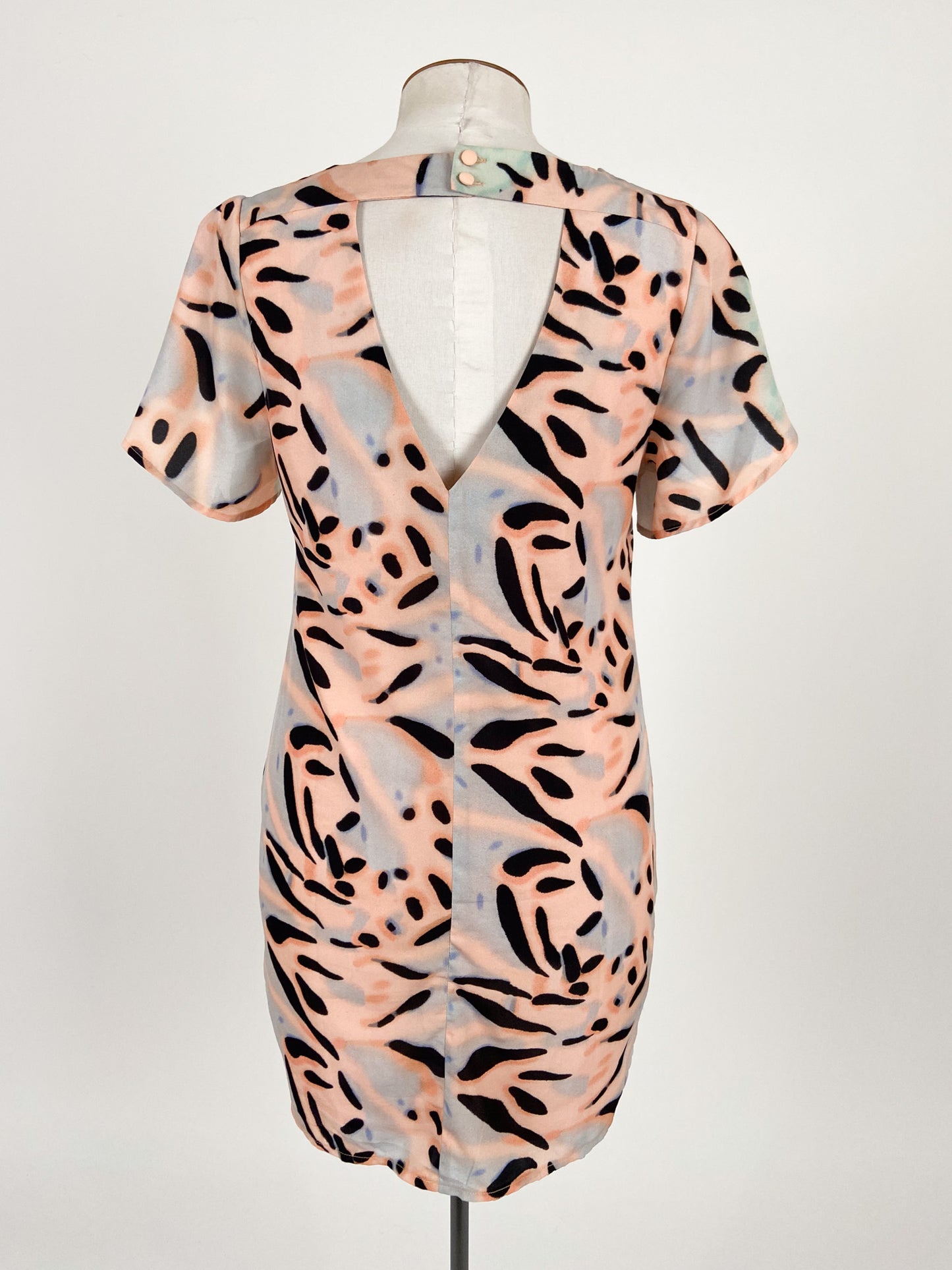 83HighSt | Multicoloured Casual Dress | Size 10