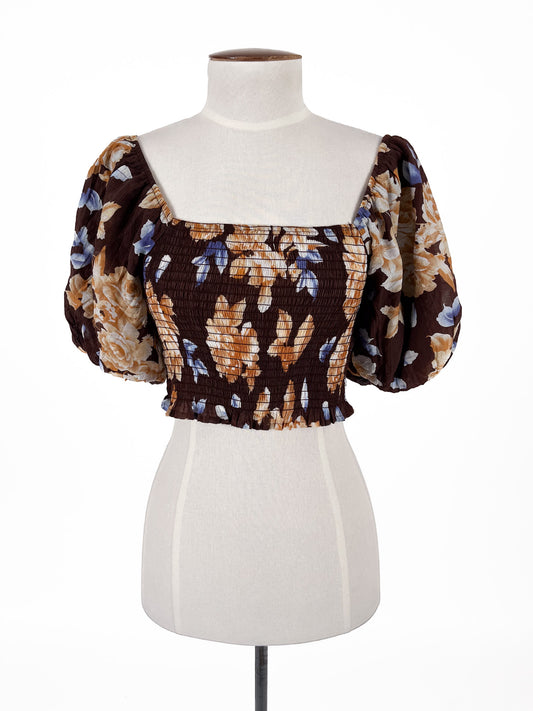 Ivy + Jack | Brown Casual Top | Size S