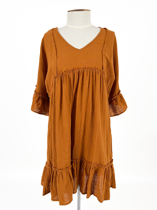 Rove | Orange Casual Dress | Size S