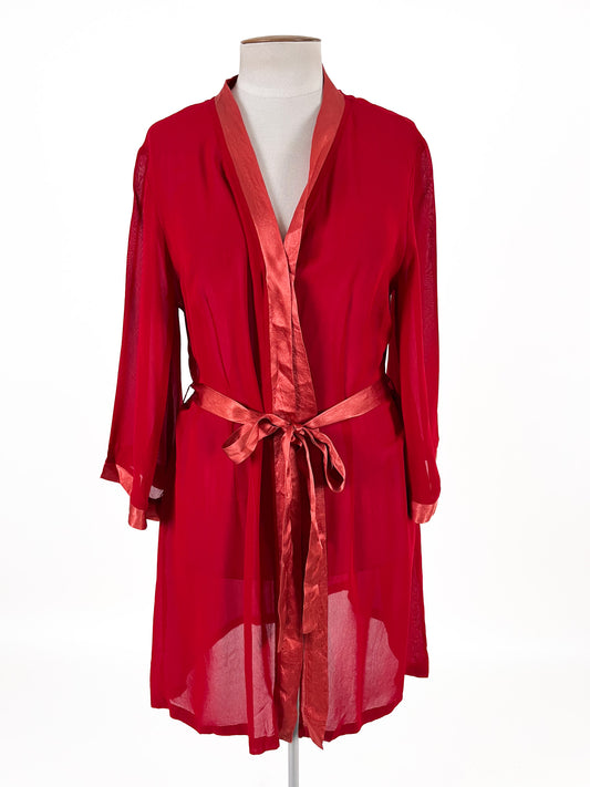 Robin Jones | Red Sleep Dress | Size L