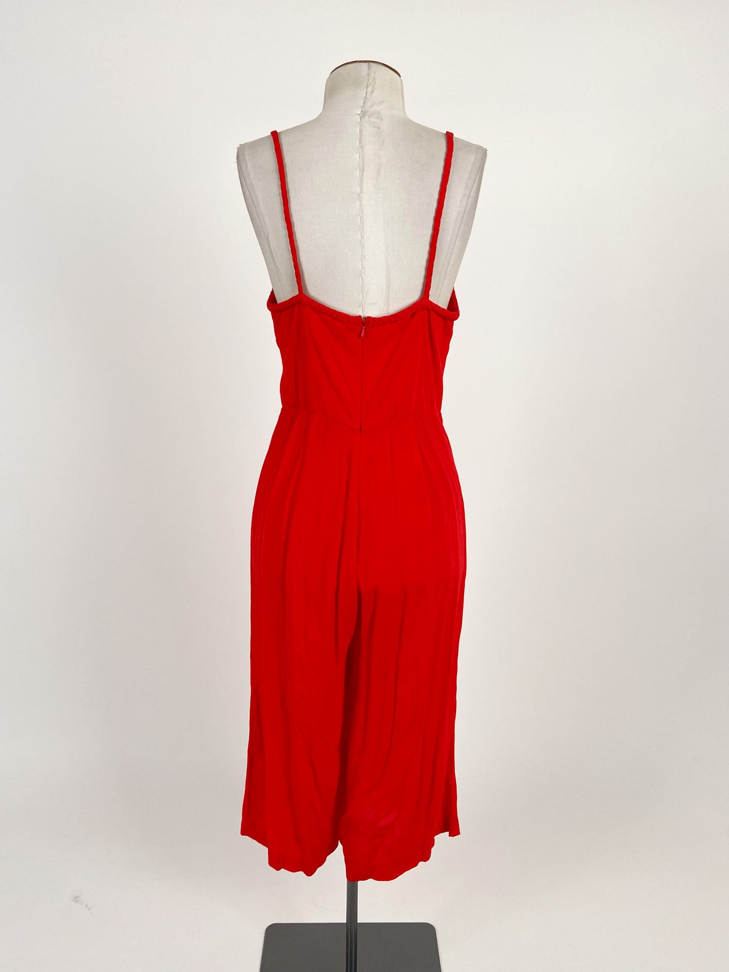Forever New | Red Casual Jumpsuit | Size 8
