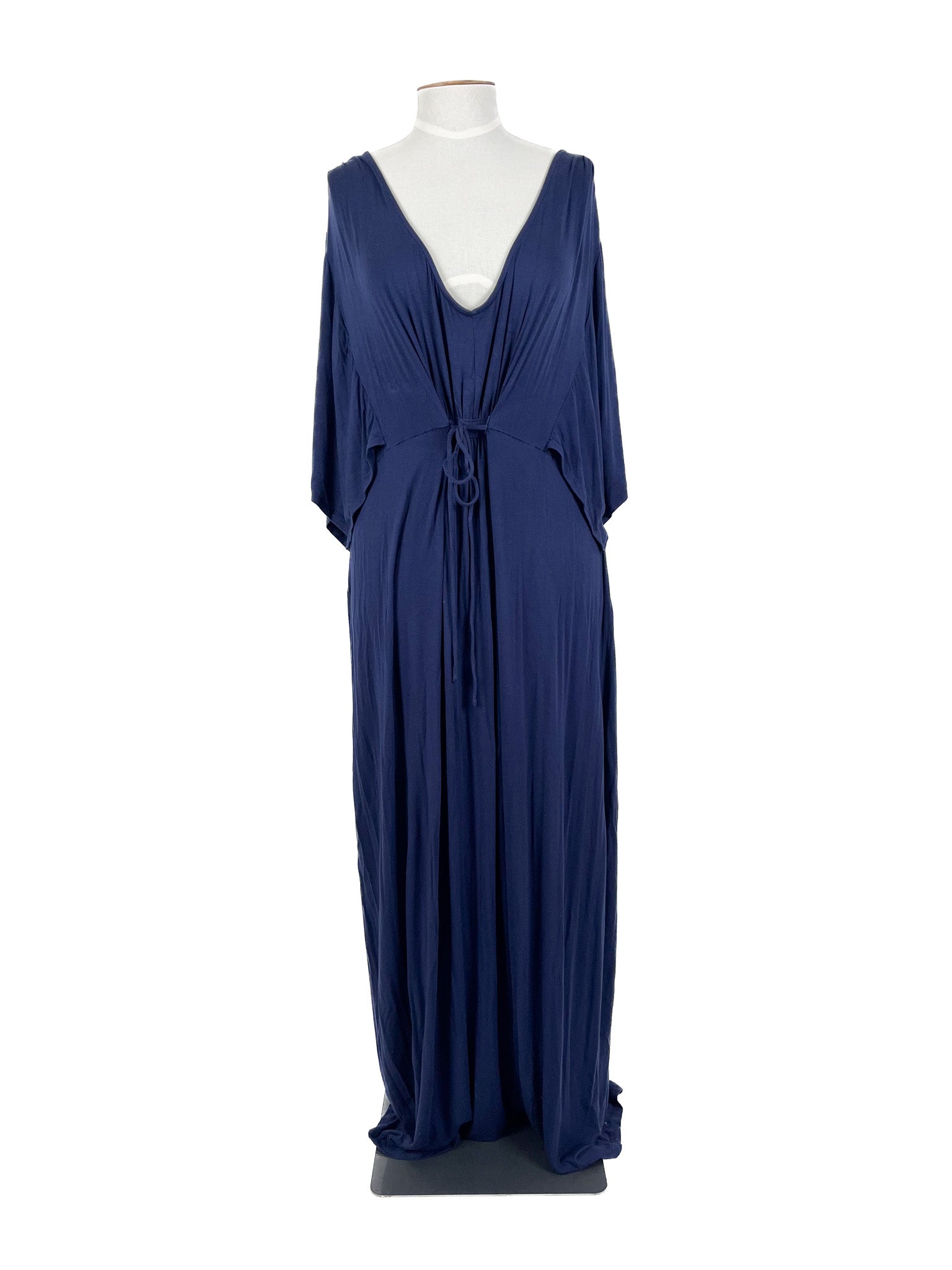 Spirit - Navy Maxi Dress (Size 22)