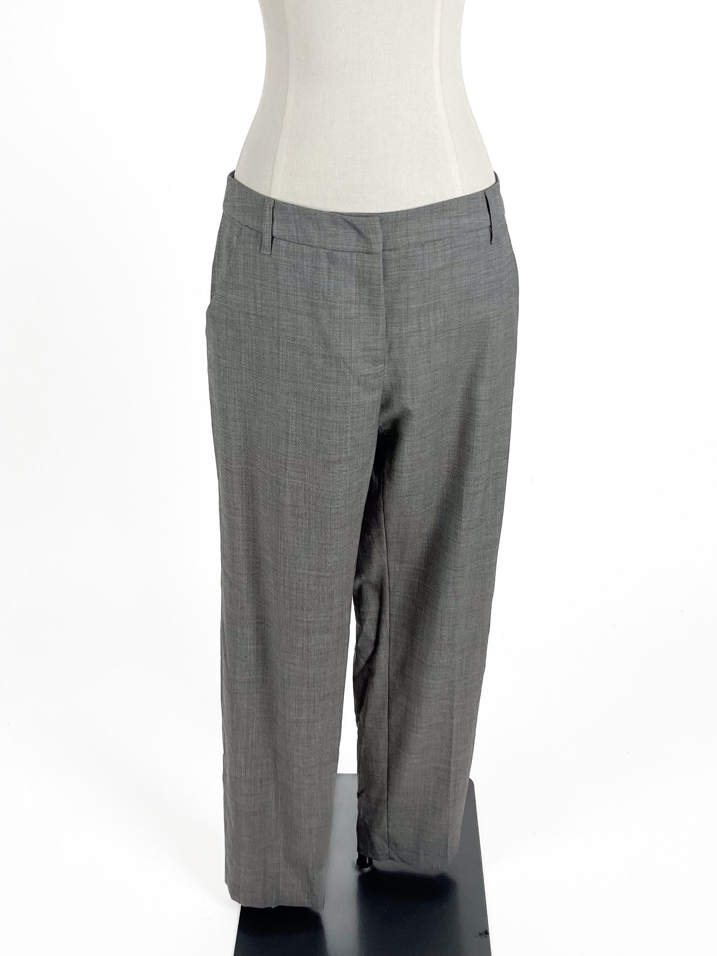 Helen Cherry | Grey Straight fit Pants | Size 10