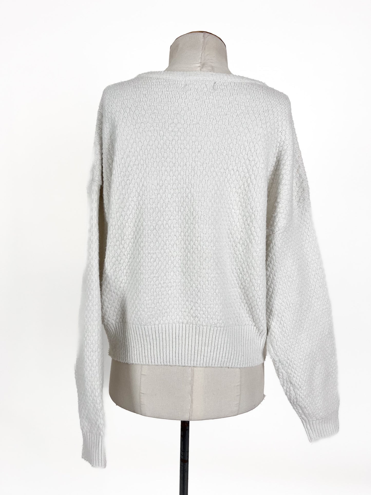 Glassons | White Casual Jumper | Size S