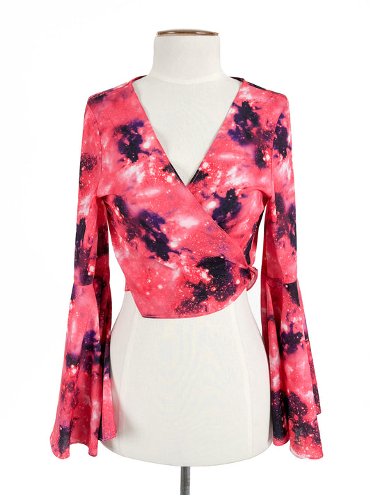 Pia | Multicoloured Casual Top | Size S