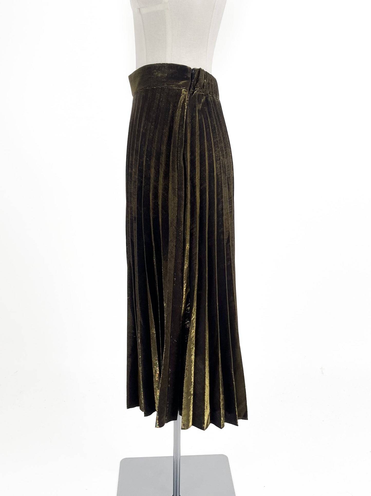 Holy Chic | Gold Cocktail/Workwear Skirt | Size S