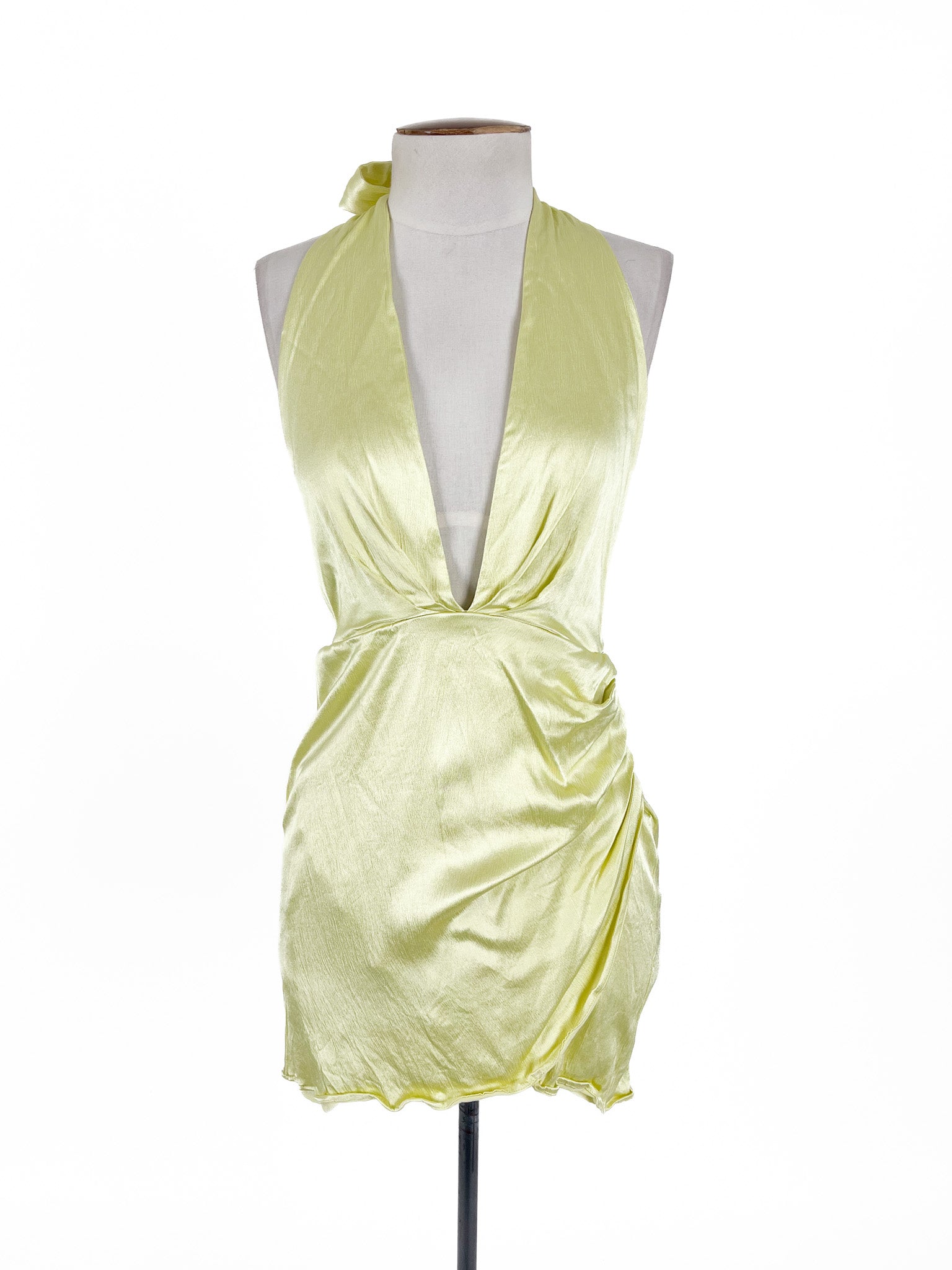 Zara - Yellow Mini Dress (Size M)