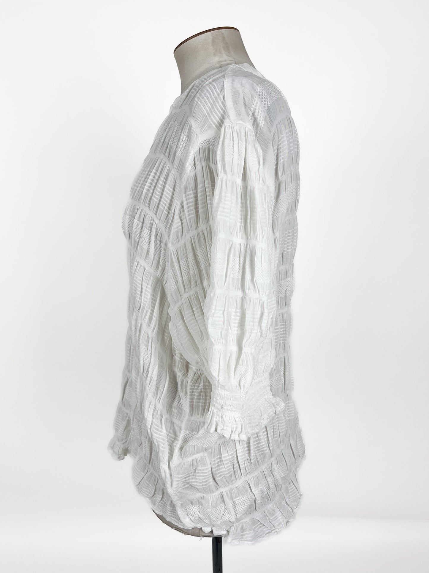 Seeking Lola - White Blouse (Size 18)