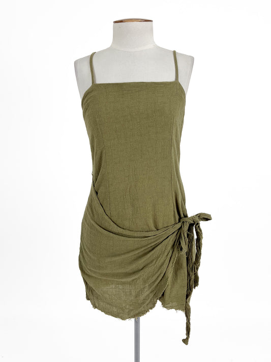 White Fox | Green Dress | Size S
