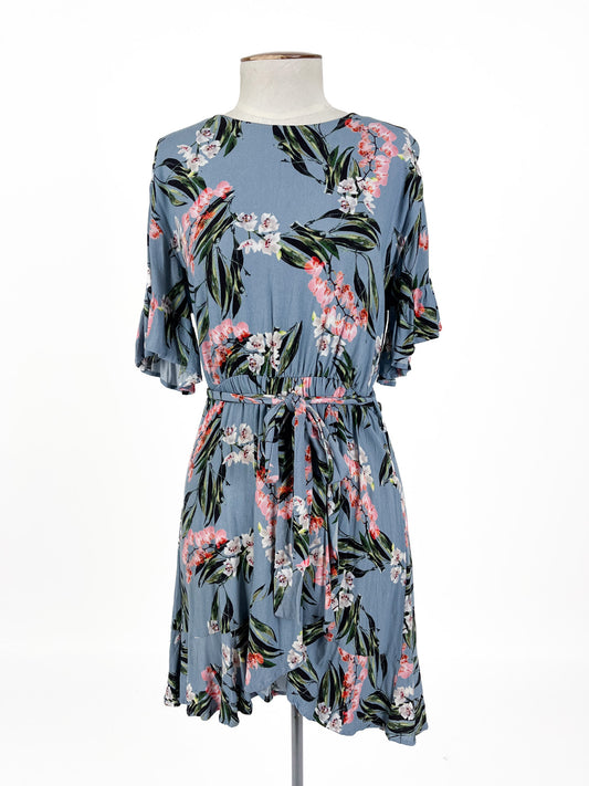 Decjuba - Blue Mini Dress (Size 8)