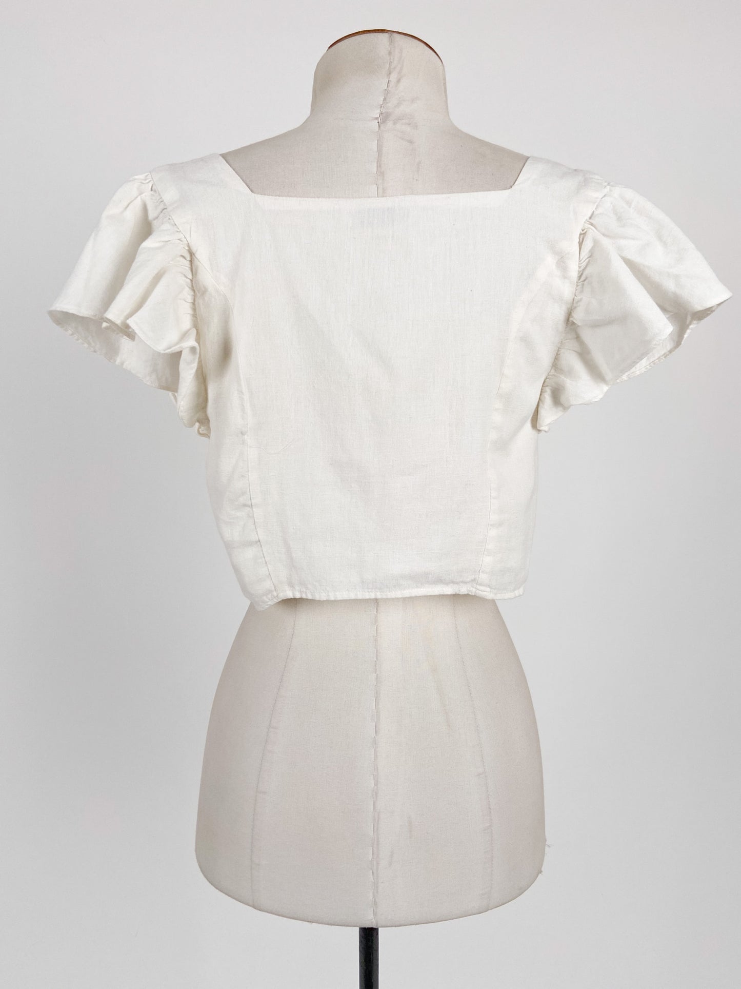 Zara | White Casual Top | Size XS