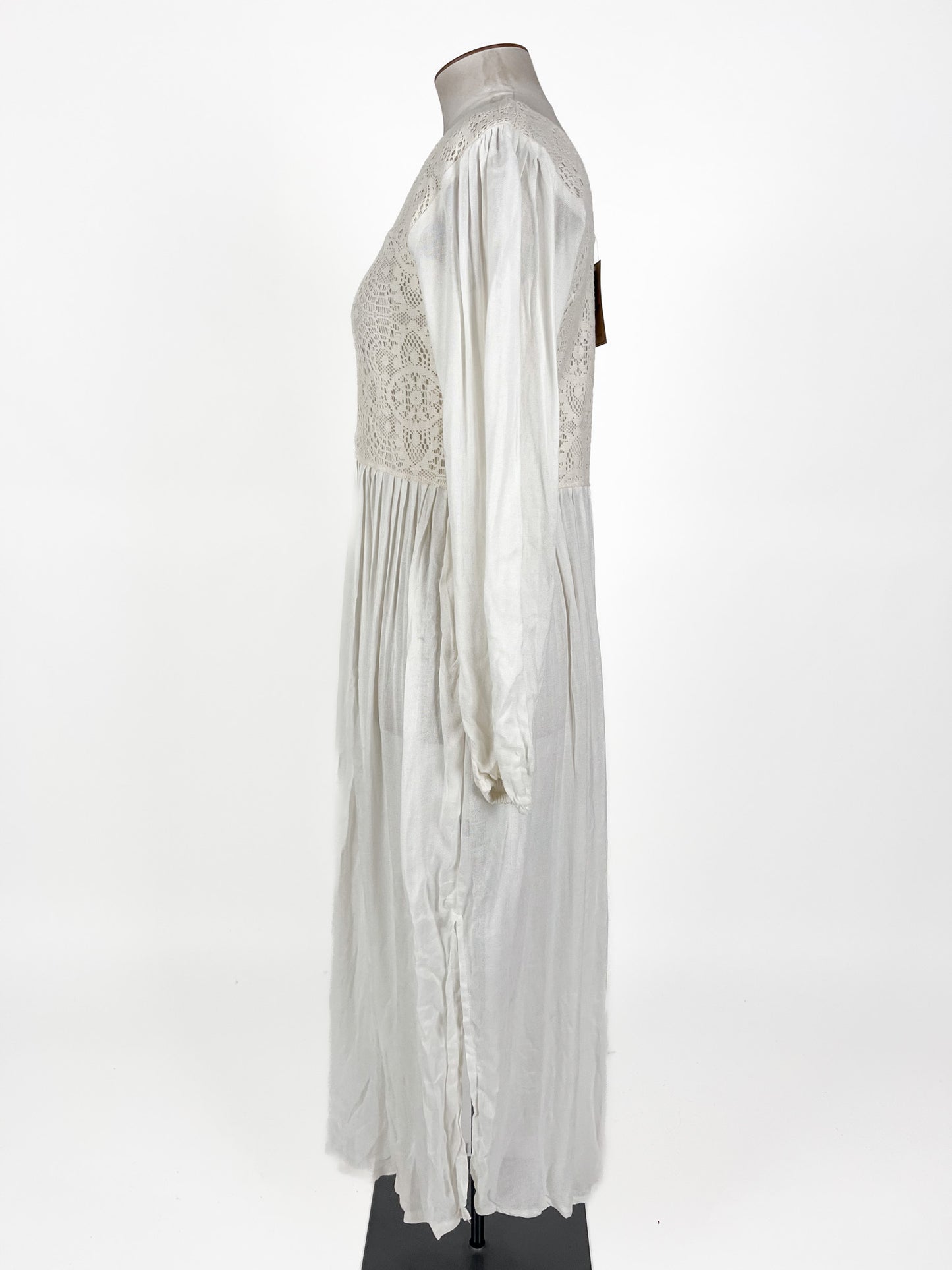 Tree Of Life | White Casual Dress | Size L