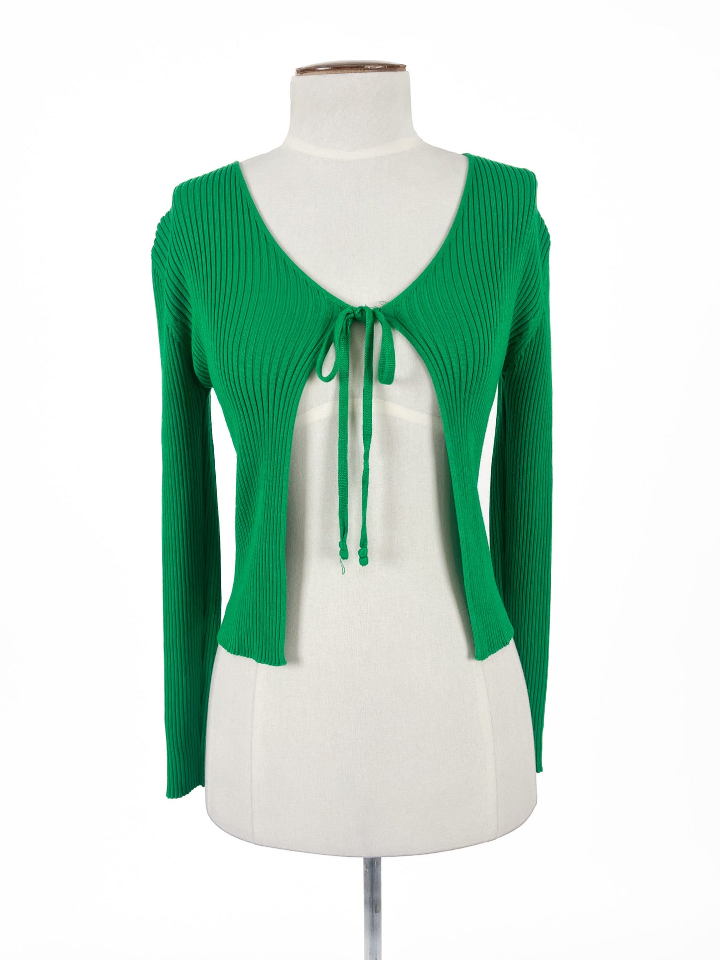 Valleygirl | Green Casual Cardigan | Size M