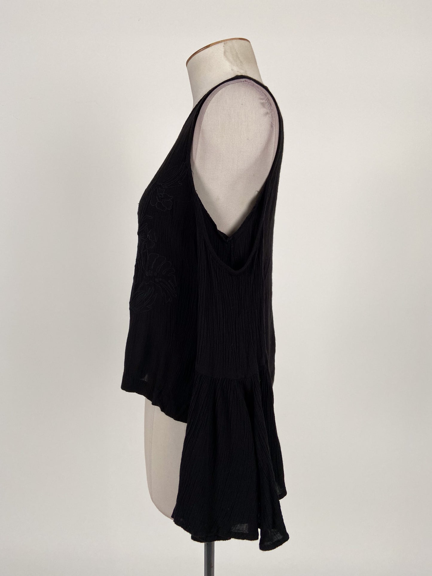 Decjuba | Black Casual Top | Size 8