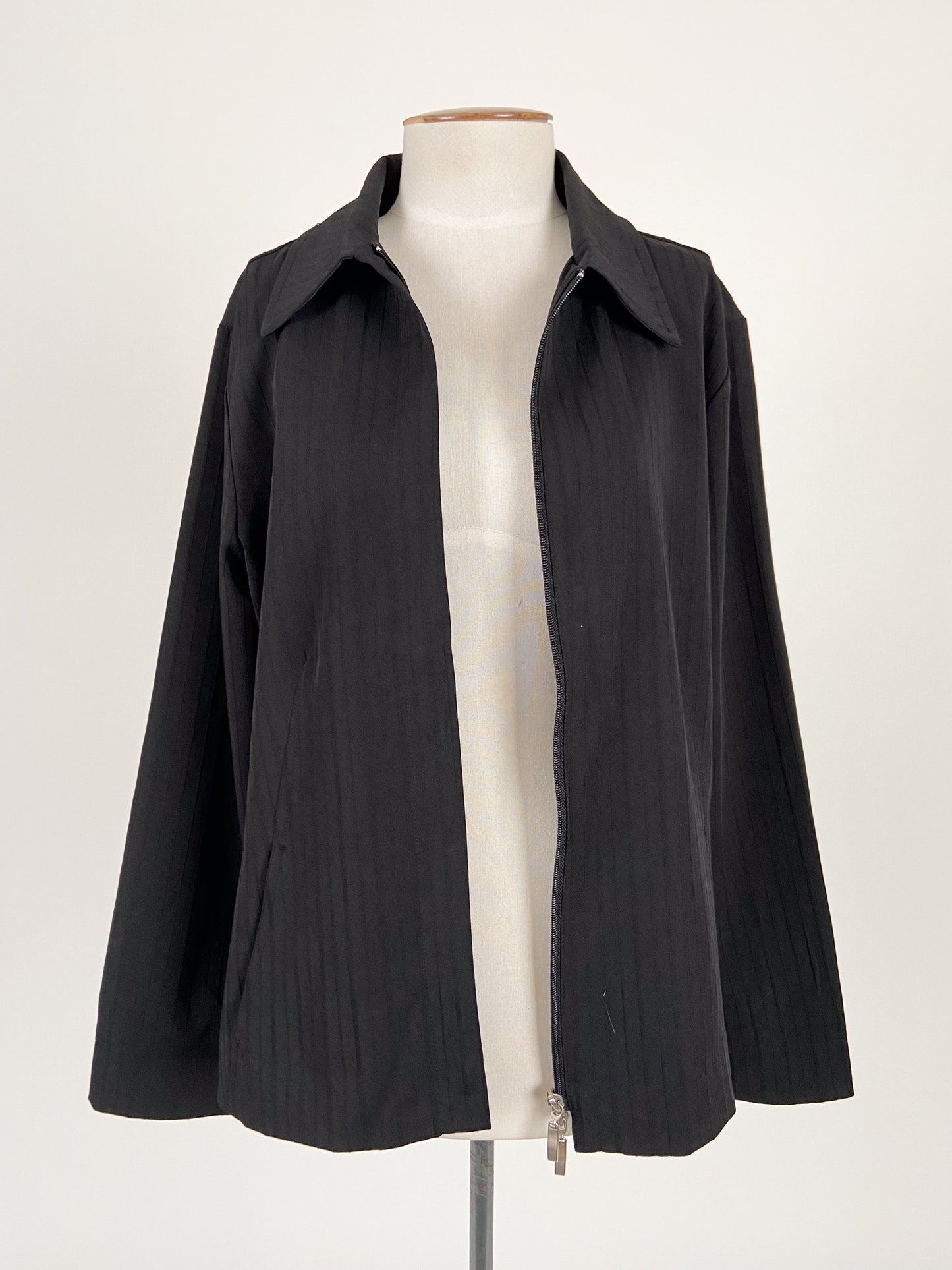 Joanna Morgan | Black Workwear Jacket | Size M
