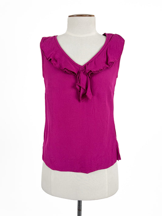 CUE | Purple Casual/Workwear Top | Size 6