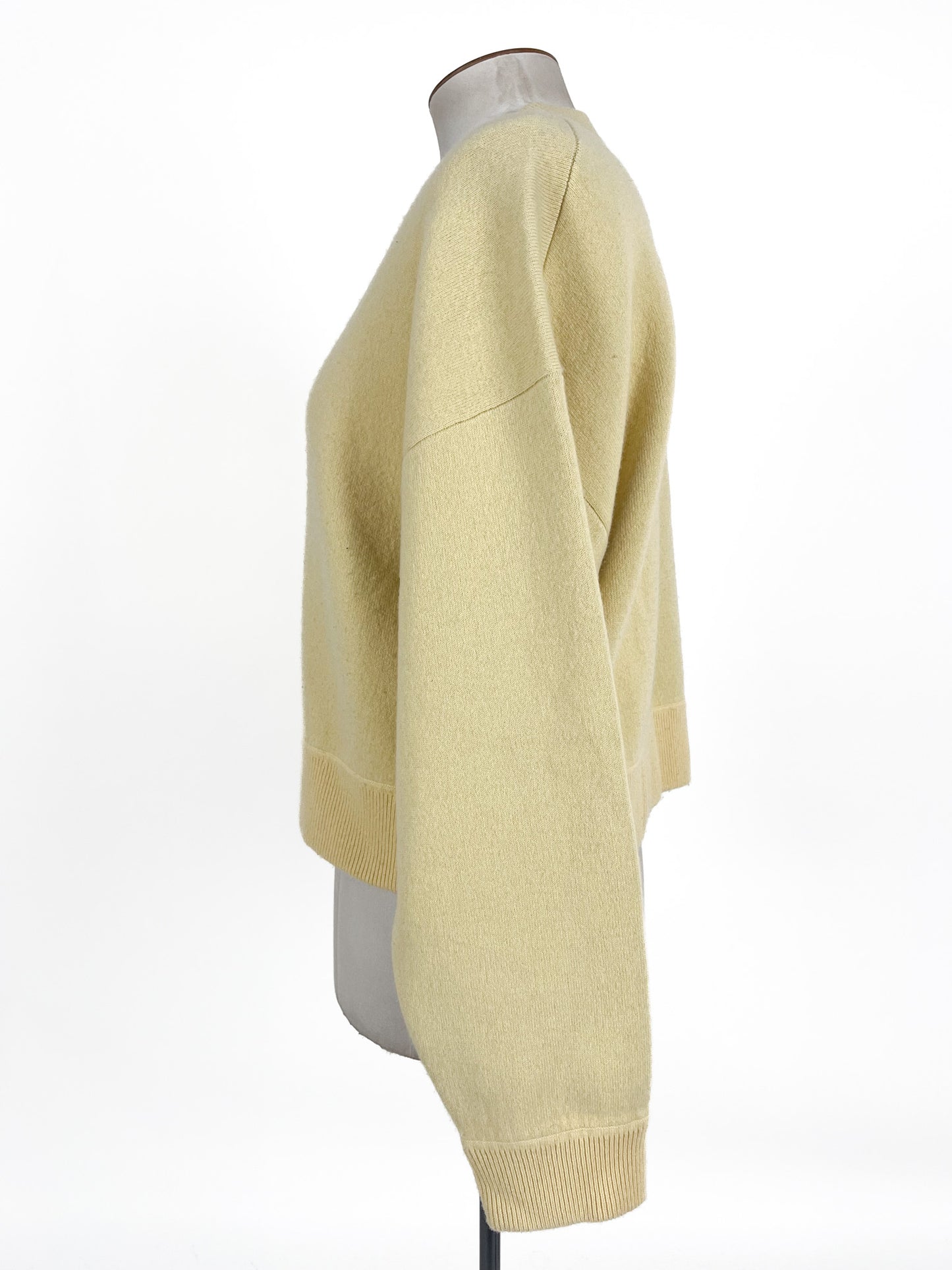 Me+Em | Grey/Yellow Reversible Jumper | Size S