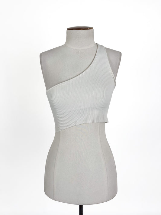 Aim'n | White Casual Activewear Top | Size S