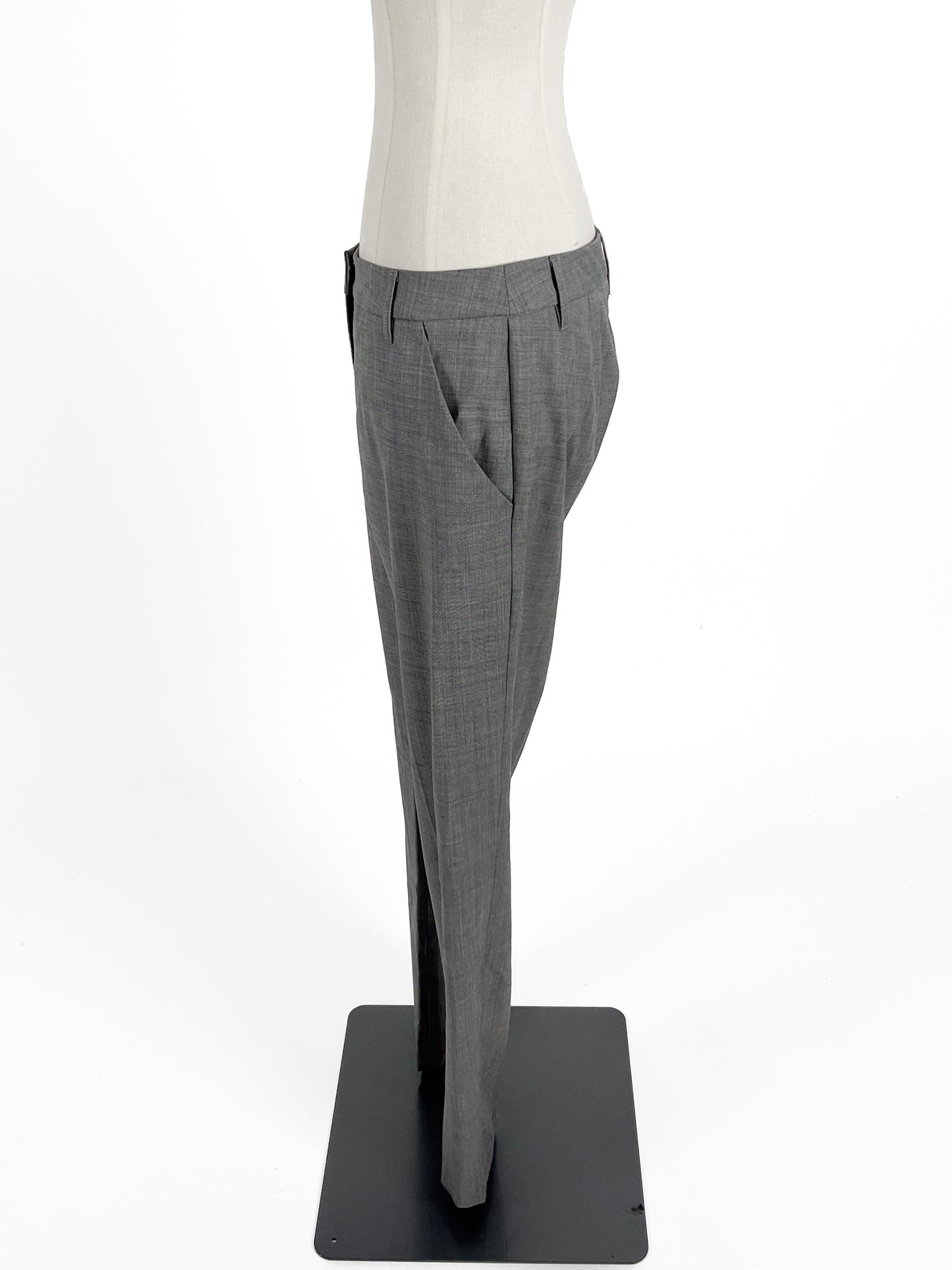 Helen Cherry | Grey Straight fit Pants | Size 10