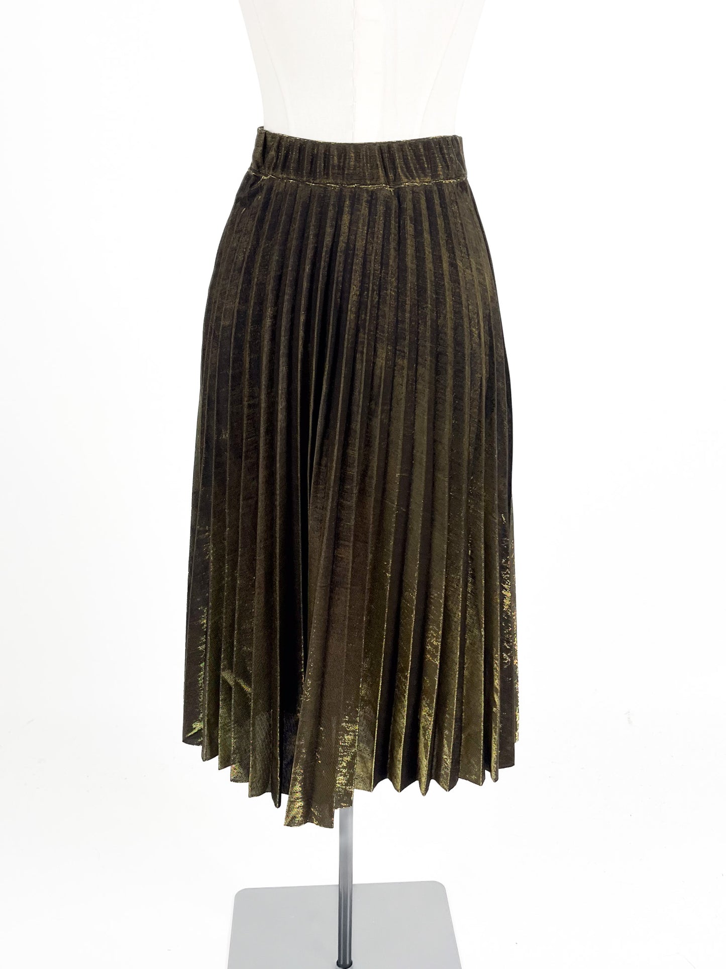 Holy Chic | Gold Cocktail/Workwear Skirt | Size S