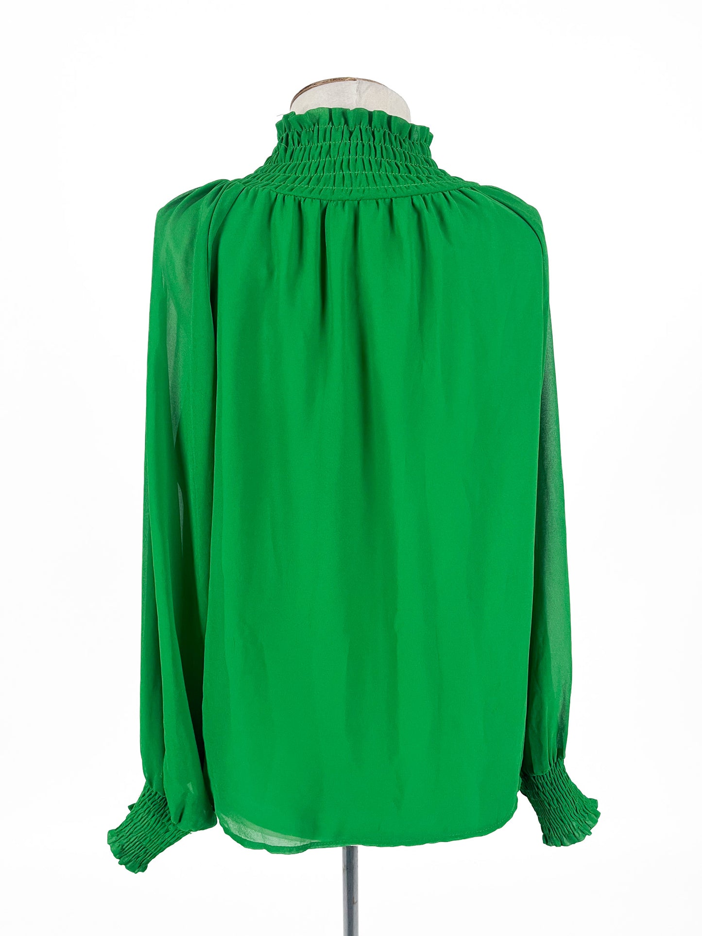 Pretty Basic - Augustine - Green Blouse (Size S)