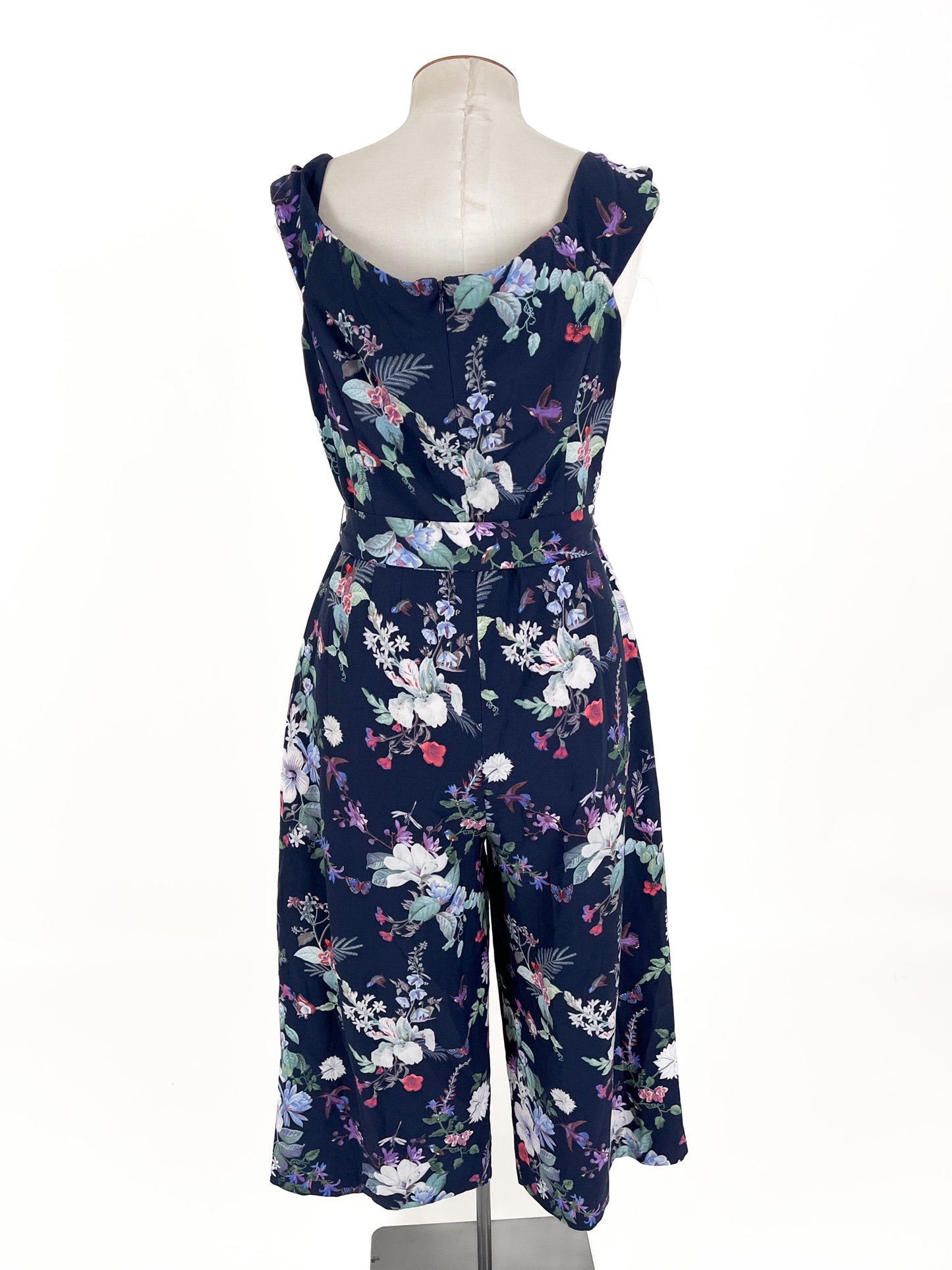 Oasis | Blue Casual Jumpsuit | Size 18