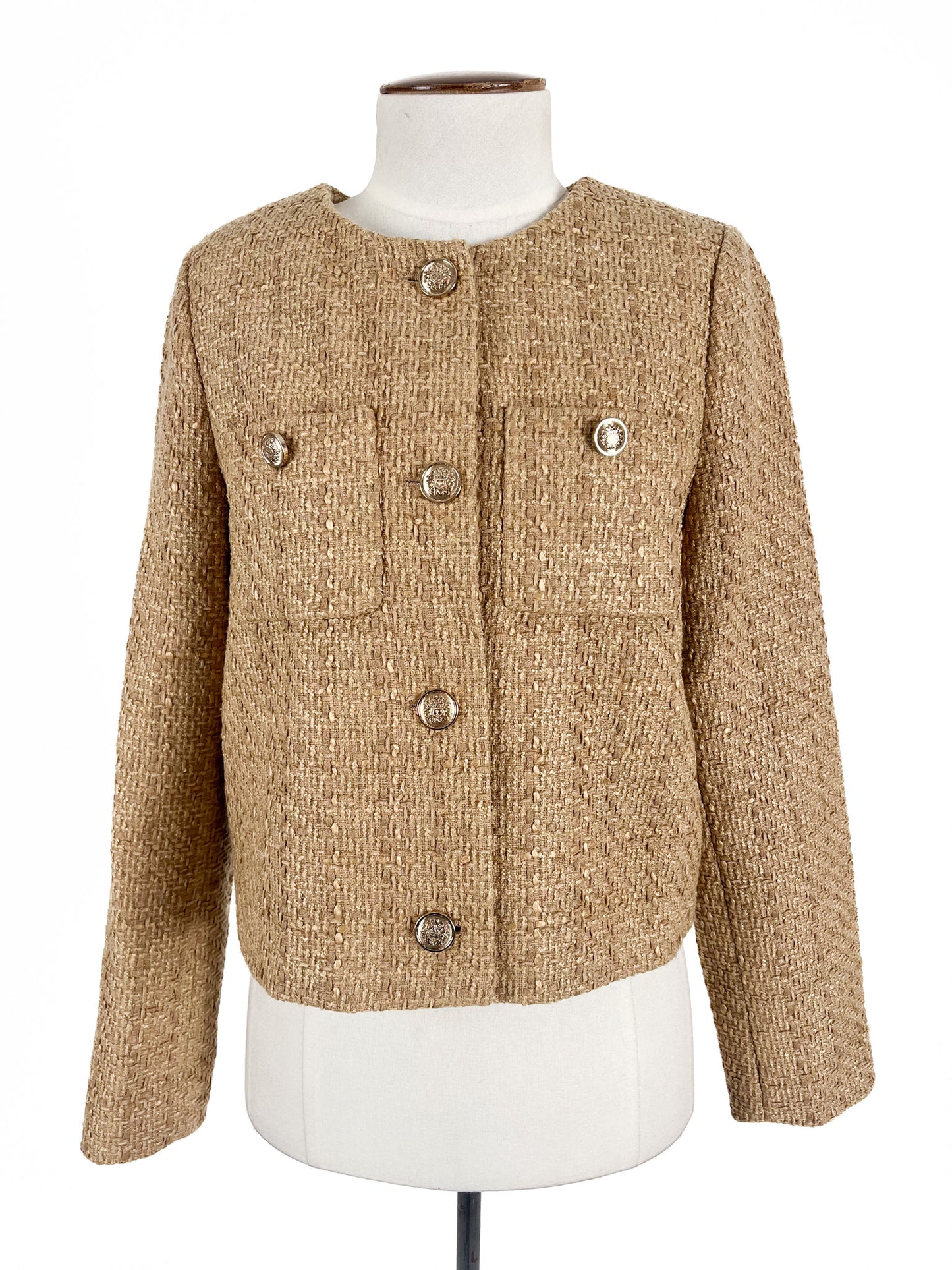 Forever New | Beige Cocktail/Workwear Jacket | Size 10