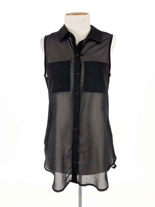 Pagani | Black Casual Top | Size 8