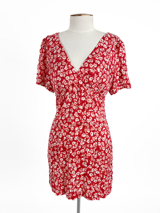 Kookai | Red Casual Dress | Size 10
